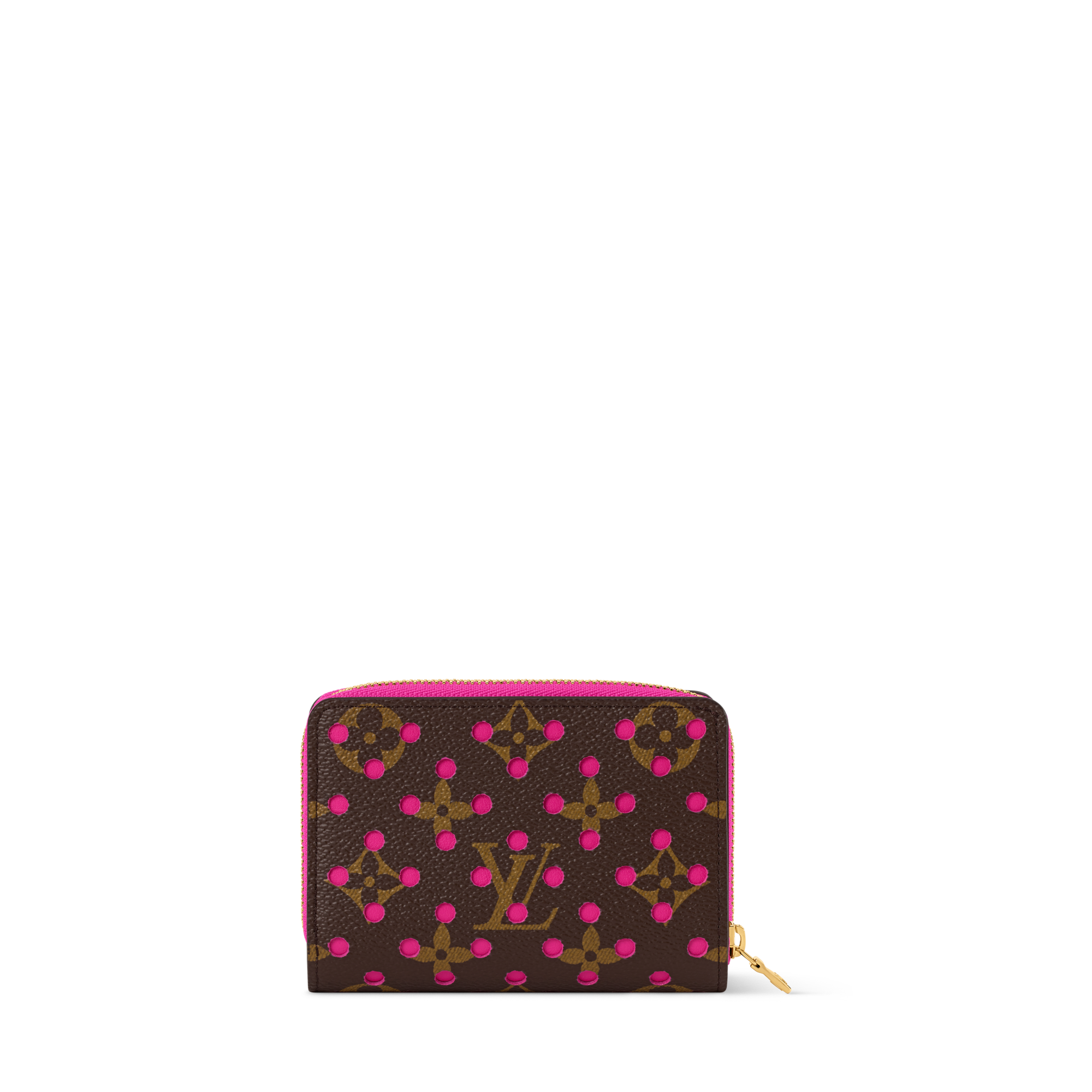 LOUIS VUITTON ポルトフォイユ・ルー ルイヴィトン 二つ折り財布 モノグラム ポルトフォイユ・ルー ピンク